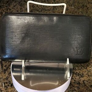 Louis Vuitton Vintage Black Epi Leather Wallet